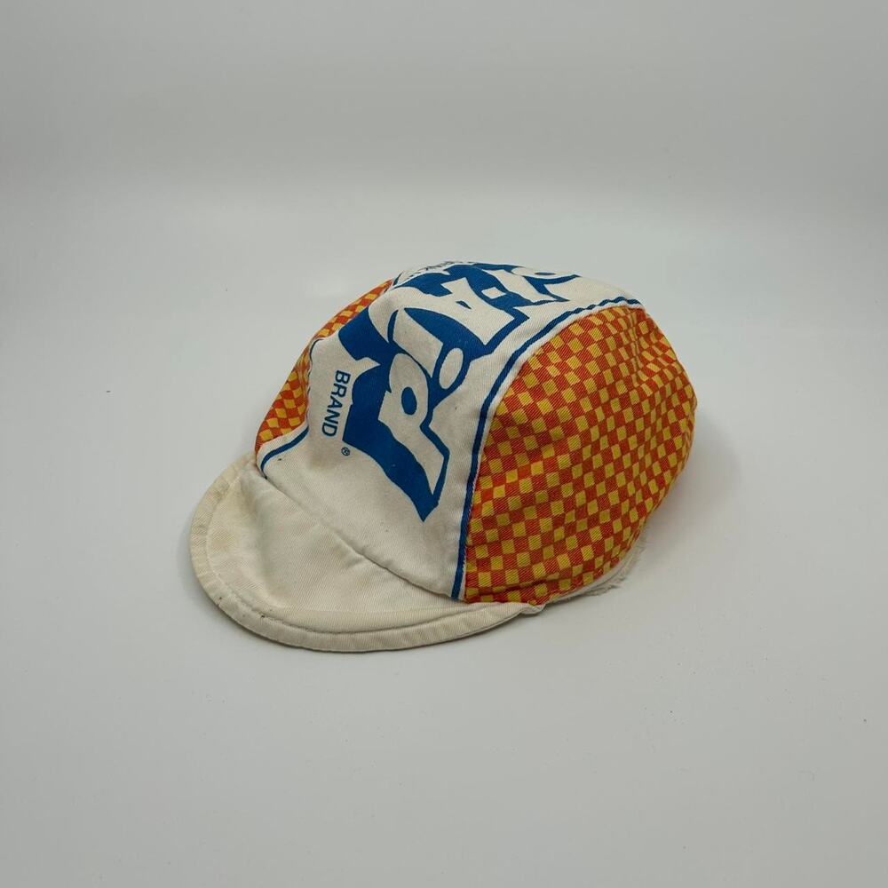 VTG 80s Orange and white kool-Aid cycling/Welders cap